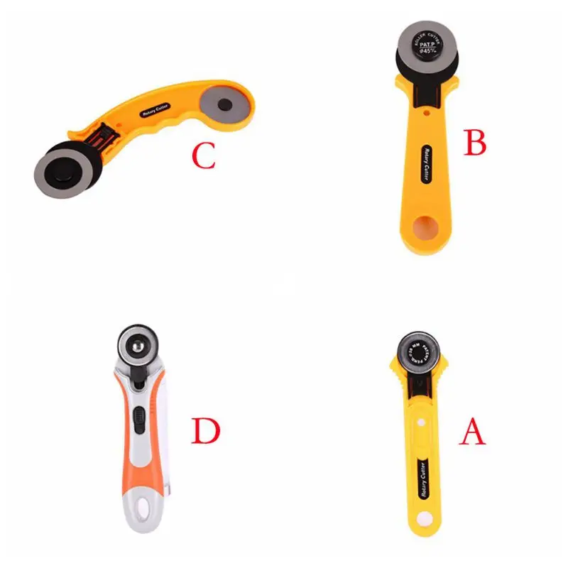 Patchwork roller wheel round knife cloth cutting knife knife 28mm/45mm Made in Taiwan For leather fabrics
Patchwork roller wheel round knife cloth cutting knife knife 28mm/45mm Made in Taiwan For leather fabrics