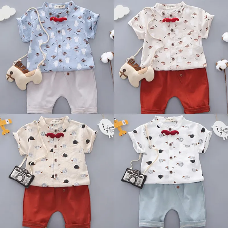 Boys Fashion Cotton Clothing Set 2019 Summer New Children's Short-sleeved Children's Boy Clothing Cartoon Clothing Two-piece Set
Boys Fashion Cotton Clothing Set 2019 Summer New Children's Short-sleeved Children's Boy Clothing Cartoon Clothing Two-piece Set