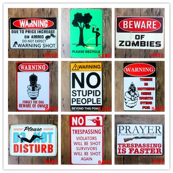 Hot DANGER WARNING SIGNS Shabby Chic Metal Signs Retro Poster Metal Painting Decorative Wall Decor for Bar Pub Home N060
Hot DANGER WARNING SIGNS Shabby Chic Metal Signs Retro Poster Metal Painting Decorative Wall Decor for Bar Pub Home N060