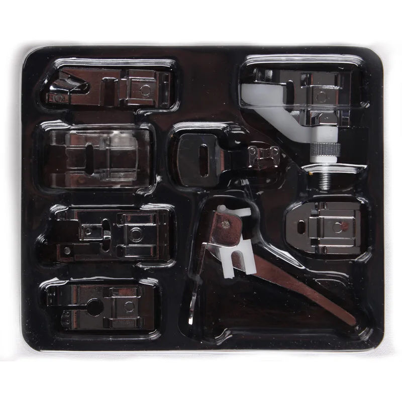 Butterfly sewing machine sewing accessories gift boxed foot 8 piece SINGER brothers general
Butterfly sewing machine sewing accessories gift boxed foot 8 piece SINGER brothers general