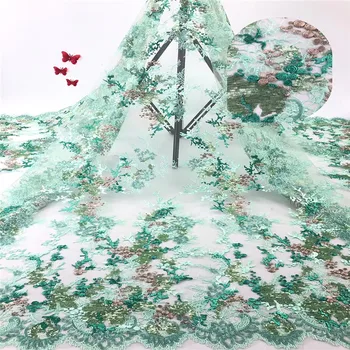 Madison Embroidery African French Tulle Lace with Sequins Top Selling Sequins Lace Fabrics Nigerian Mesh Net Lace for Wedding
Madison Embroidery African French Tulle Lace with Sequins Top Selling Sequins Lace Fabrics Nigerian Mesh Net Lace for Wedding