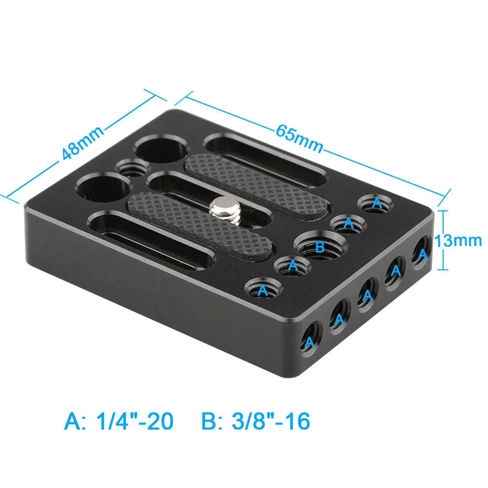 CAMVATE_DSLR_Camera_Baseplate_Cage_Rig (5)
