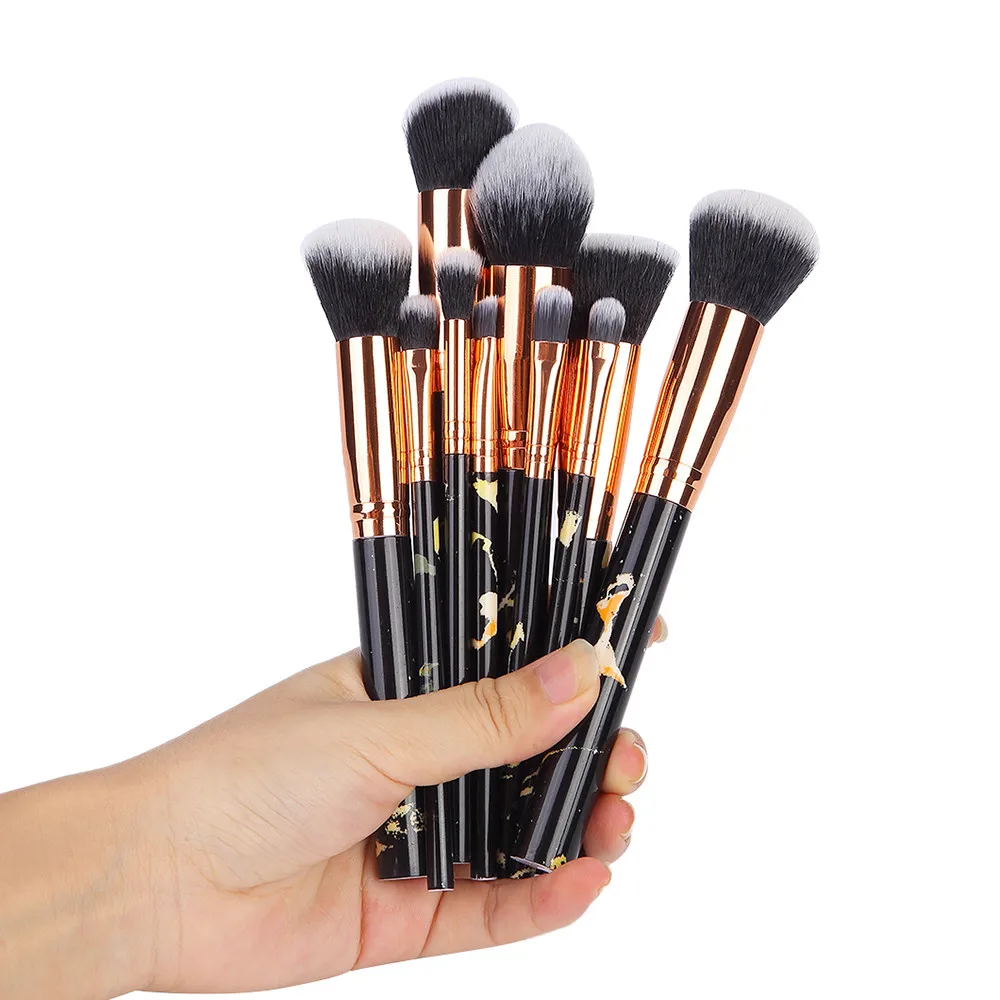 2019 10pc Marble Powder Blush Eyeshadow Face Foundation Eyebrow Cosmetics Brush Kit кисти для макияжа makeup brush set 8W10
2019 10pc Marble Powder Blush Eyeshadow Face Foundation Eyebrow Cosmetics Brush Kit кисти для макияжа makeup brush set 8W10