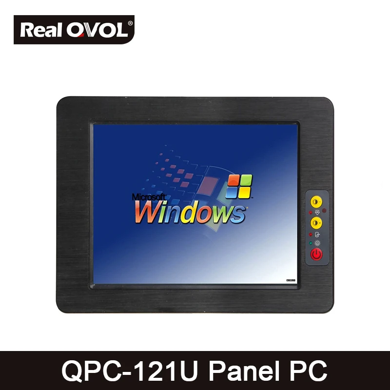 QPC-121U Panel touch PC industrial computer fanless Intel 1037U 1.8GHz CPU, 32GB SSD with VGA HDMI port & 4 Serial Port,2 LAN
QPC-121U Panel touch PC industrial computer fanless Intel 1037U 1.8GHz CPU, 32GB SSD with VGA HDMI port & 4 Serial Port,2 LAN