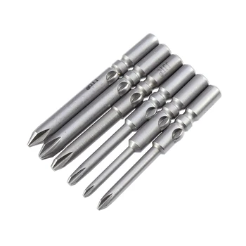 6pcs 60mm Torx Size Tamper Proof Security Bit Set Plum Blossom Shape Set Available for Suck Screws Electric Screwdriver
6pcs 60mm Torx Size Tamper Proof Security Bit Set Plum Blossom Shape Set Available for Suck Screws Electric Screwdriver