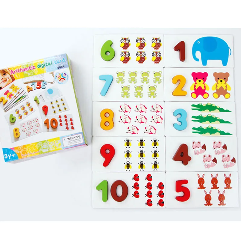 Educational Figure Learning Cards Arimetic Digital Wooden Puzzle Toy for Children Wood Puzzle Math Toy
Educational Figure Learning Cards Arimetic Digital Wooden Puzzle Toy for Children Wood Puzzle Math Toy