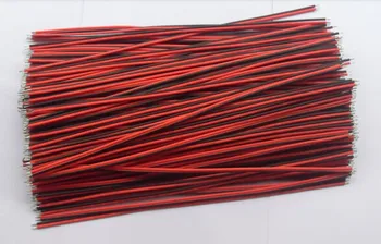 New 22 AWG 2 Pin Single Color Led Strip Red/Black Connecting Wire DIY Cable!100pcs/lot
New 22 AWG 2 Pin Single Color Led Strip Red/Black Connecting Wire DIY Cable!100pcs/lot