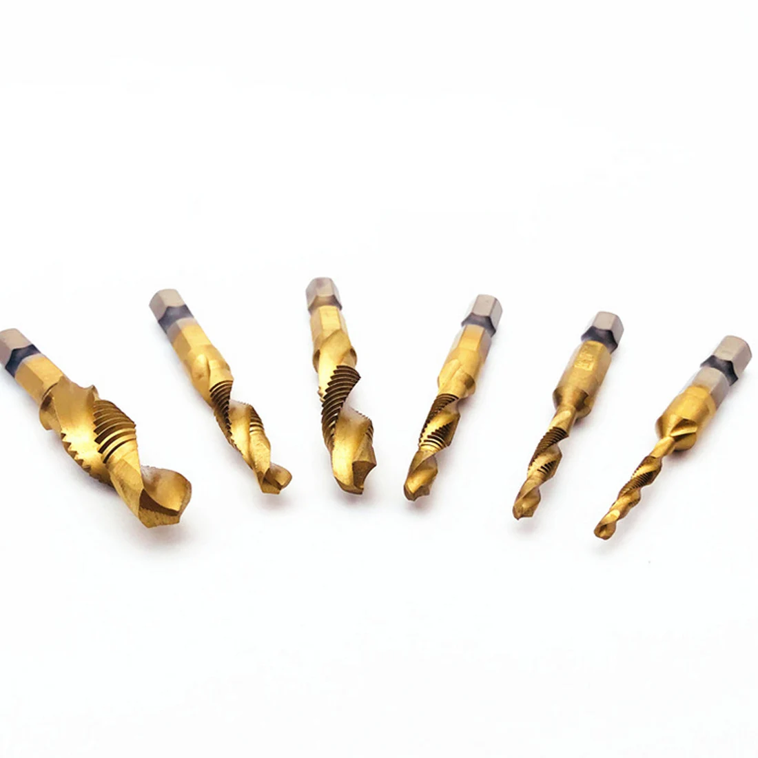 M3 M4 M5 M6 M8 M10 Metric HSS Drill Bits Thread Spiral Screw HSS Drill Bit Tap 1/4" Countersink Hex Shank Bits Set Power Tools
M3 M4 M5 M6 M8 M10 Metric HSS Drill Bits Thread Spiral Screw HSS Drill Bit Tap 1/4" Countersink Hex Shank Bits Set Power Tools