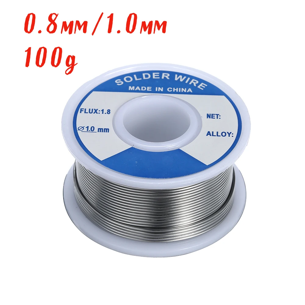 100g 0.8mm 1.0mm 1.8%Tin lead Rosin Core Weldring Tin Lead Solder Wire Flux Reel Welding line Industrial Solder Wire Tin Lead
100g 0.8mm 1.0mm 1.8%Tin lead Rosin Core Weldring Tin Lead Solder Wire Flux Reel Welding line Industrial Solder Wire Tin Lead