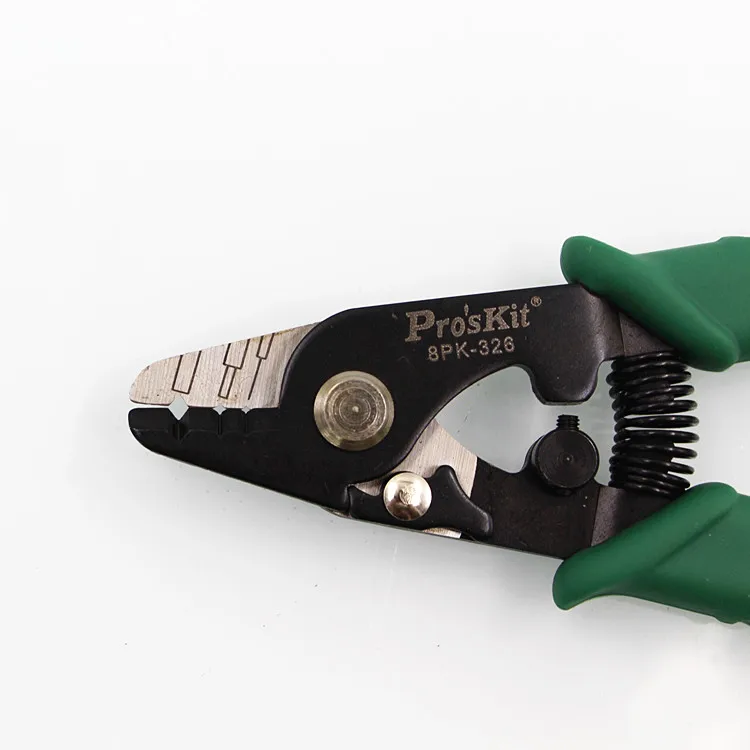Free Shipping Proskit 8PK-326 clamp Fiber stripping plier 8PK-326 Tri-Hole Fiber Optic Stripper 8PK-326 FTTH FIber Wire stripper
Free Shipping Proskit 8PK-326 clamp Fiber stripping plier 8PK-326 Tri-Hole Fiber Optic Stripper 8PK-326 FTTH FIber Wire stripper