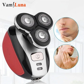 Triple Blade Electric Shaver 5 in 1 Multifunctional Body Hair Trimmer USB Rechargeable Men's Pro Self-Shaved Head Shaver Kit
Triple Blade Electric Shaver 5 in 1 Multifunctional Body Hair Trimmer USB Rechargeable Men's Pro Self-Shaved Head Shaver Kit