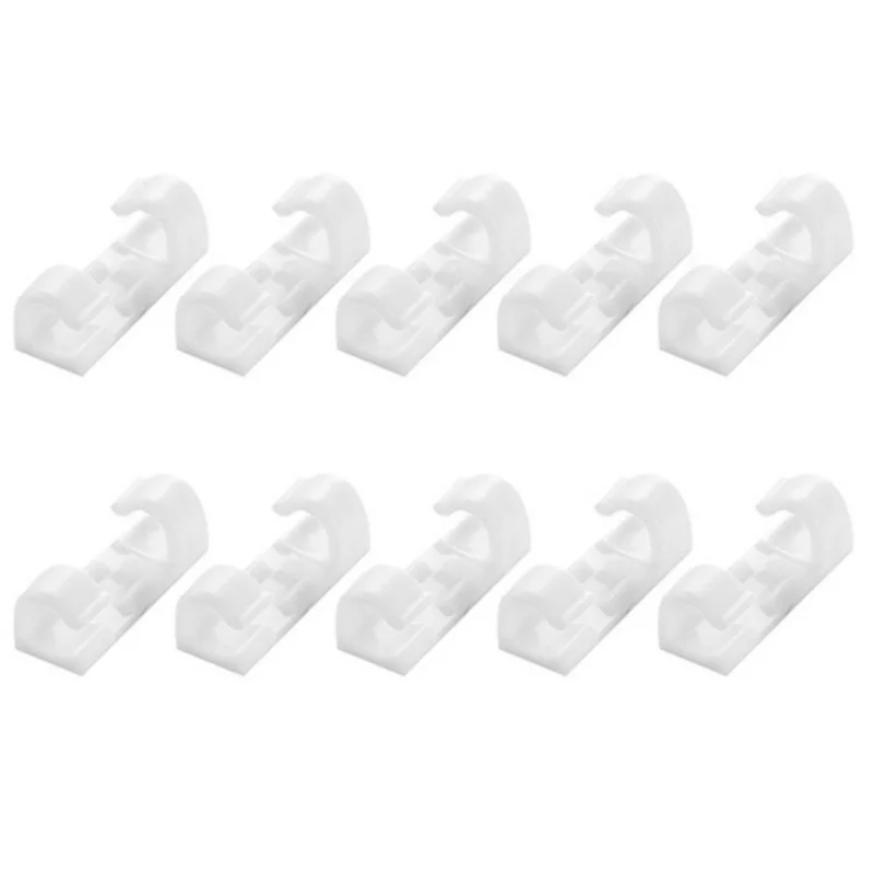 20 Pcs Self-Adhesive Cable Clips Cable Manager Wall Drop Wire Holder Charging Cable Winder Office Headset Line
20 Pcs Self-Adhesive Cable Clips Cable Manager Wall Drop Wire Holder Charging Cable Winder Office Headset Line