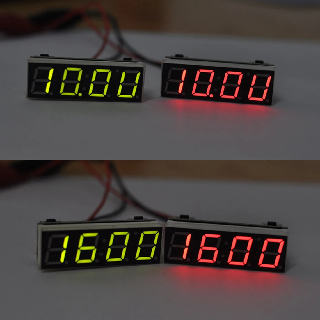 3 in 1 DC 5V-30V LED DIY Digtal Clock Temperature and Voltage Module Electronic High- Precision
3 in 1 DC 5V-30V LED DIY Digtal Clock Temperature and Voltage Module Electronic High- Precision