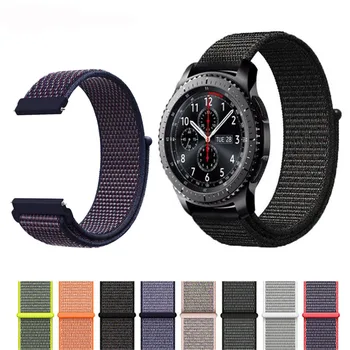 Bracelet Strap Watch Band For Samsung Gear S3 Frontier Classic Nylon 22mm smart watch accessories strap for Huawei Watch GT 2
Bracelet Strap Watch Band For Samsung Gear S3 Frontier Classic Nylon 22mm smart watch accessories strap for Huawei Watch GT 2