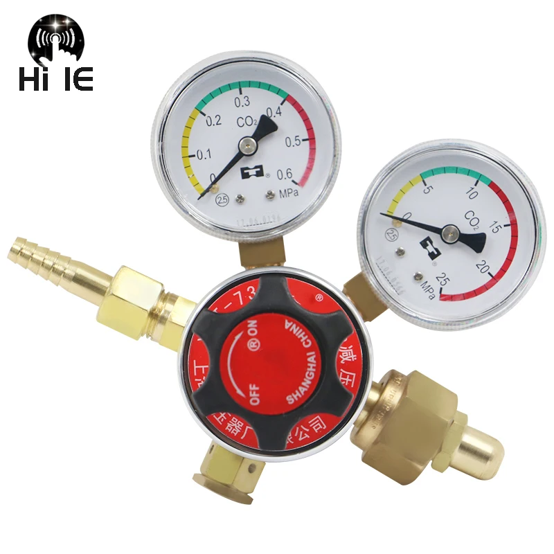 CO2 Carbon Dioxide Mig Flow Meter Gas Regulator Flowmeter Welding Weld Gauge Regulator Carbon Dioxide Pressure Reducer
CO2 Carbon Dioxide Mig Flow Meter Gas Regulator Flowmeter Welding Weld Gauge Regulator Carbon Dioxide Pressure Reducer