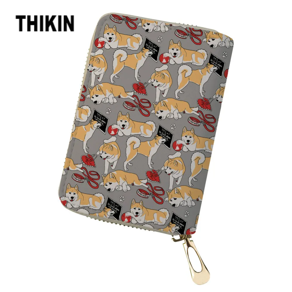 THIKIN Cute Akita Printing Bank Cards Protection Case Cartoon Business Credit Card Holder for Women ID Card Small Coin Wallets
THIKIN Cute Akita Printing Bank Cards Protection Case Cartoon Business Credit Card Holder for Women ID Card Small Coin Wallets