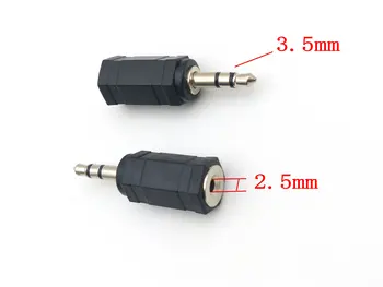1000pcs lot 3.5mm Male Plug to 2.5mm Female Jack Stereo Adapter connectors 
1000pcs lot 3.5mm Male Plug to 2.5mm Female Jack Stereo Adapter connectors