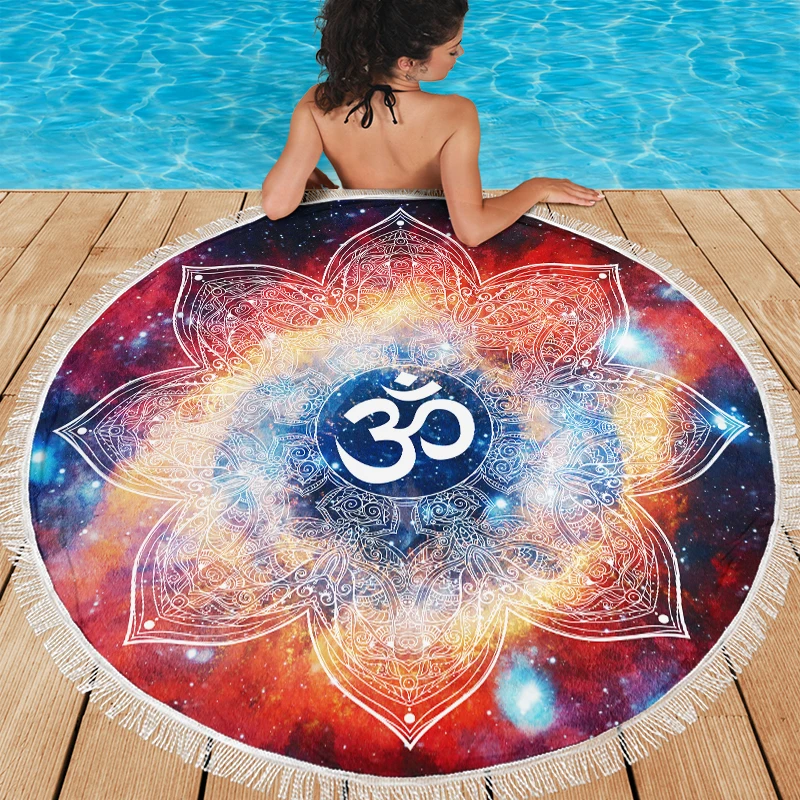 Psychedelic Ombre Galaxy Large Round Beach Towel Boho Mandala Hippie Microfiber Beach Towel for Adults and Kids Swimming Towels
Psychedelic Ombre Galaxy Large Round Beach Towel Boho Mandala Hippie Microfiber Beach Towel for Adults and Kids Swimming Towels