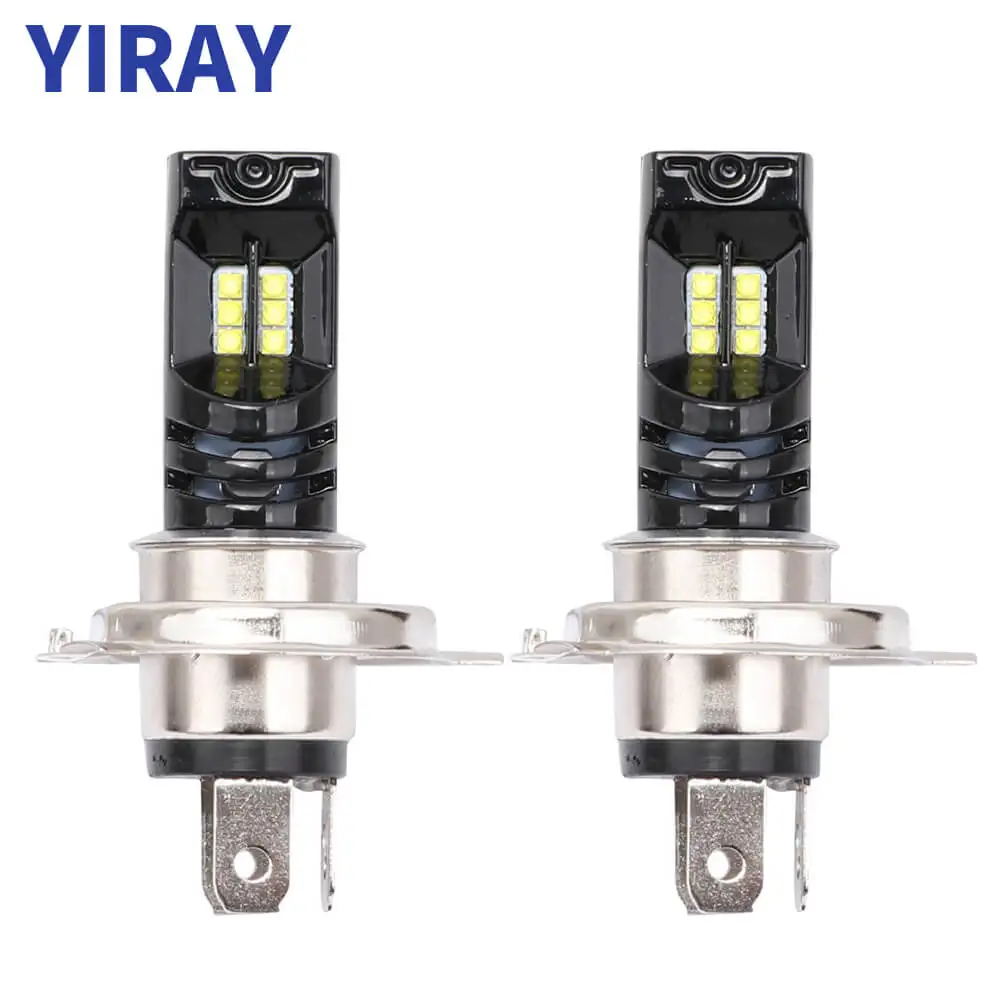YIRAY 2PCS Mini Size LED H4 9003 HB2 Hi-Lo Beam Car Headlights Headlamp LED Fog Light Bulbs 48W 2000LM 6500k 12V Driving Lamp
YIRAY 2PCS Mini Size LED H4 9003 HB2 Hi-Lo Beam Car Headlights Headlamp LED Fog Light Bulbs 48W 2000LM 6500k 12V Driving Lamp