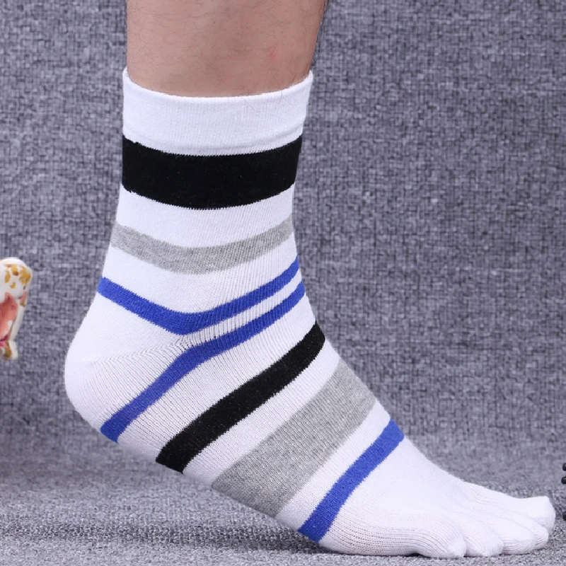 Men's Cotton Five Toe Sock Business Casual Five Finger Socks High Quality Breathable Deodorant Ankle Toe Socks
Men's Cotton Five Toe Sock Business Casual Five Finger Socks High Quality Breathable Deodorant Ankle Toe Socks