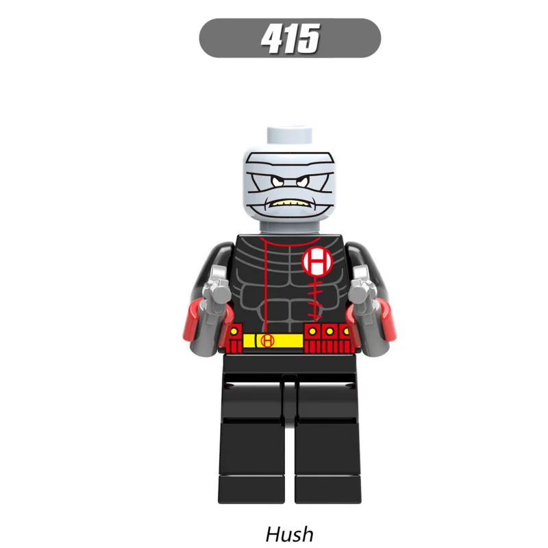 Single Sale Super Heroes Star Wars 415 hush Model Mini Building Blocks Figure Bricks Toys kids gifts Compatible Legoed Ninjaed
Single Sale Super Heroes Star Wars 415 hush Model Mini Building Blocks Figure Bricks Toys kids gifts Compatible Legoed Ninjaed