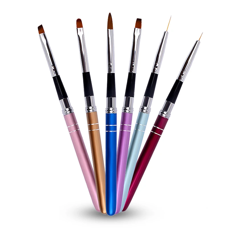 1pcs Metal Handle Nail Art Brush Painting Pen DIY Drawing UV Gel Nail Polish Design Line Manicure Dotting Tools Accessory
1pcs Metal Handle Nail Art Brush Painting Pen DIY Drawing UV Gel Nail Polish Design Line Manicure Dotting Tools Accessory
