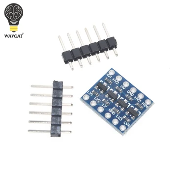 10PCS 4 channel IIC I2C Logic Level Converter Bi-Directional Module 5V to 3.3V For Arduino
10PCS 4 channel IIC I2C Logic Level Converter Bi-Directional Module 5V to 3.3V For Arduino