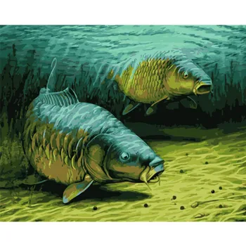 Painting By Numbers DIY Dropshipping 40x50 50x65cm Two squids in the water Animal Canvas Wedding Decoration Art picture Gift
Painting By Numbers DIY Dropshipping 40x50 50x65cm Two squids in the water Animal Canvas Wedding Decoration Art picture Gift