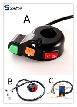 Universal motorcycle switch horn turn signal on/off light 12V motorcycle for KTM 350EXC-F SIX DAYS 400XC-W 400EXC 400EXC-R
Universal motorcycle switch horn turn signal on/off light 12V motorcycle for KTM 350EXC-F SIX DAYS 400XC-W 400EXC 400EXC-R