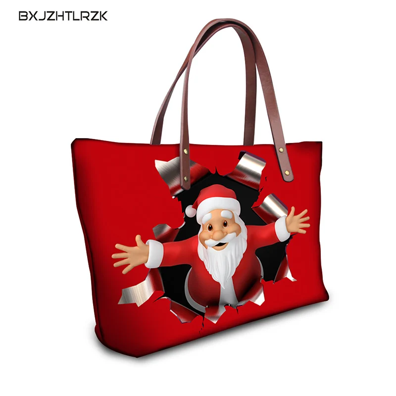 Fashion Chrismas Pattern Serials Lady Shopping Bag Red Cute Women Handbag Shoulder Bag Casual Tote for Ladies Xmas Totes
Fashion Chrismas Pattern Serials Lady Shopping Bag Red Cute Women Handbag Shoulder Bag Casual Tote for Ladies Xmas Totes