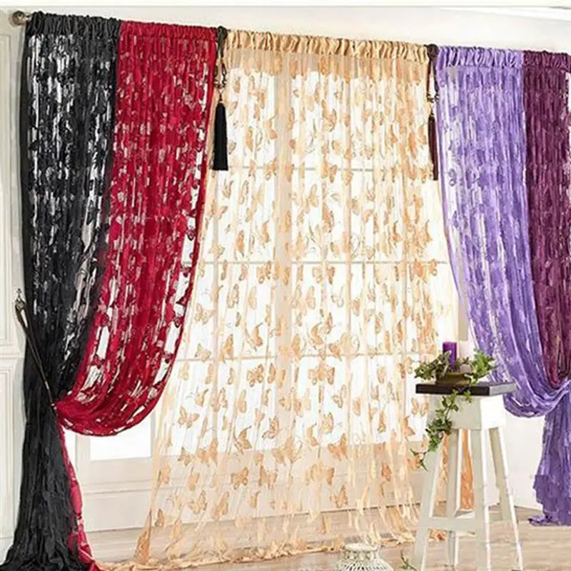 100 x 200 CM Butterfly Strip Tassel Line String Curtain Room Divider Thread Curtain Line Curtain Blackout Window Wall Room
100 x 200 CM Butterfly Strip Tassel Line String Curtain Room Divider Thread Curtain Line Curtain Blackout Window Wall Room
