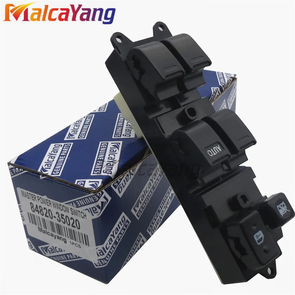 84820-35020 8482035020 Electric Power Window Master Switch For Toyota Hilux 4Runner Land Cruiser Carina E
84820-35020 8482035020 Electric Power Window Master Switch For Toyota Hilux 4Runner Land Cruiser Carina E