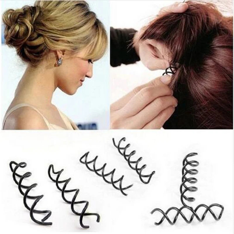 PINKSEE New Fashion 10Pcs/lot Black Spiral Barrette Spin Screw Hairpin Clips Twist For Women Wedding Hair Jewelry Accessories
PINKSEE New Fashion 10Pcs/lot Black Spiral Barrette Spin Screw Hairpin Clips Twist For Women Wedding Hair Jewelry Accessories
