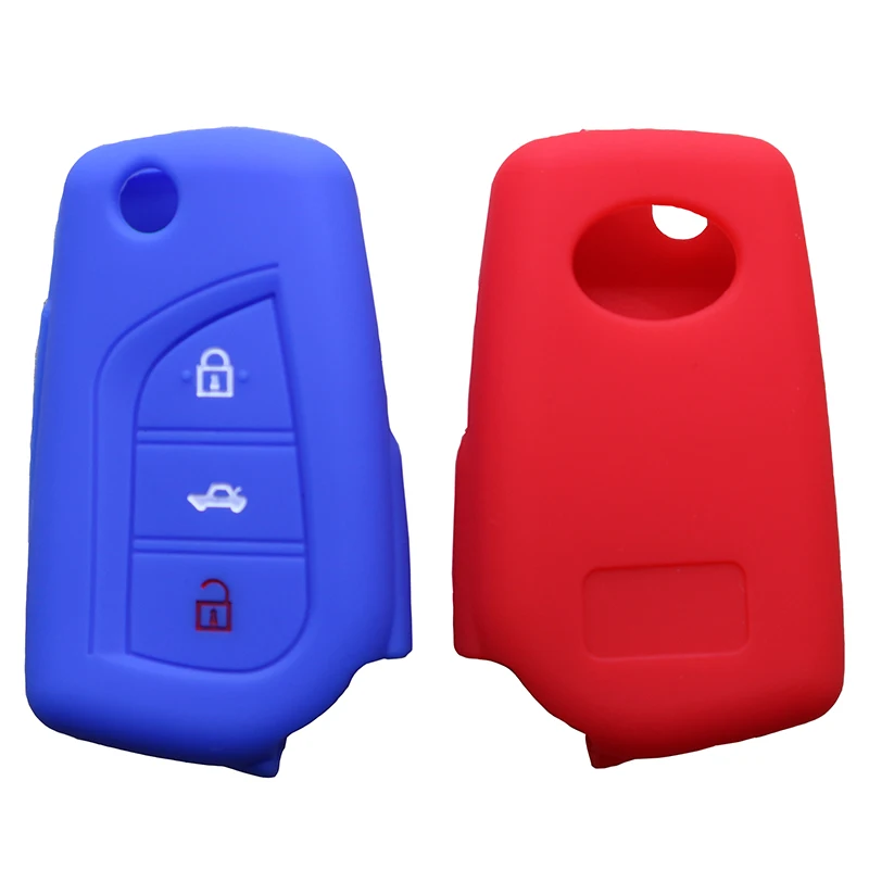 3 Buttons Silicone Rubber Car Key Cover Case For Toyota Mark X / REIZ RAV4 Highlander Crown Prado
3 Buttons Silicone Rubber Car Key Cover Case For Toyota Mark X / REIZ RAV4 Highlander Crown Prado