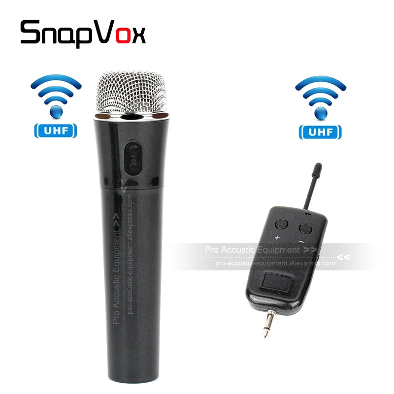 Rechargeable UHF Wireless Microphone System Handheld Mic Microfono For Megaphone Teaching Speaker PA Voice Amplifier Loudspeaker
Rechargeable UHF Wireless Microphone System Handheld Mic Microfono For Megaphone Teaching Speaker PA Voice Amplifier Loudspeaker