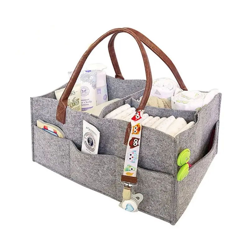 Baby Diaper Organizer Foldable Felt Storage Bag Portable Multi-function Changeable CompartMants for Mom Newborn Kids Nappies
Baby Diaper Organizer Foldable Felt Storage Bag Portable Multi-function Changeable CompartMants for Mom Newborn Kids Nappies