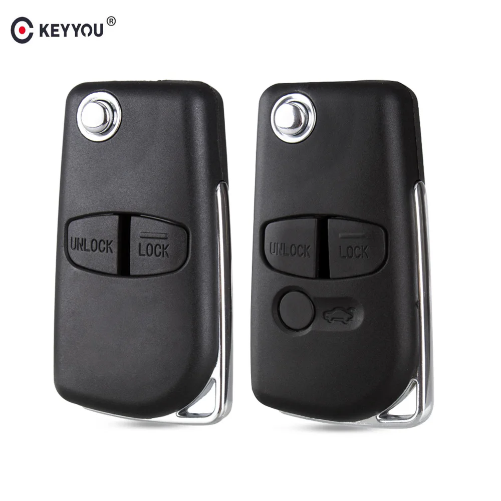 KEYYOU Remote Car Key For Mitsubishi Pajero Sport Outlander Grandis ASX 2/3 Buttons Modified Flip Folding Remote Key Shell Case
KEYYOU Remote Car Key For Mitsubishi Pajero Sport Outlander Grandis ASX 2/3 Buttons Modified Flip Folding Remote Key Shell Case