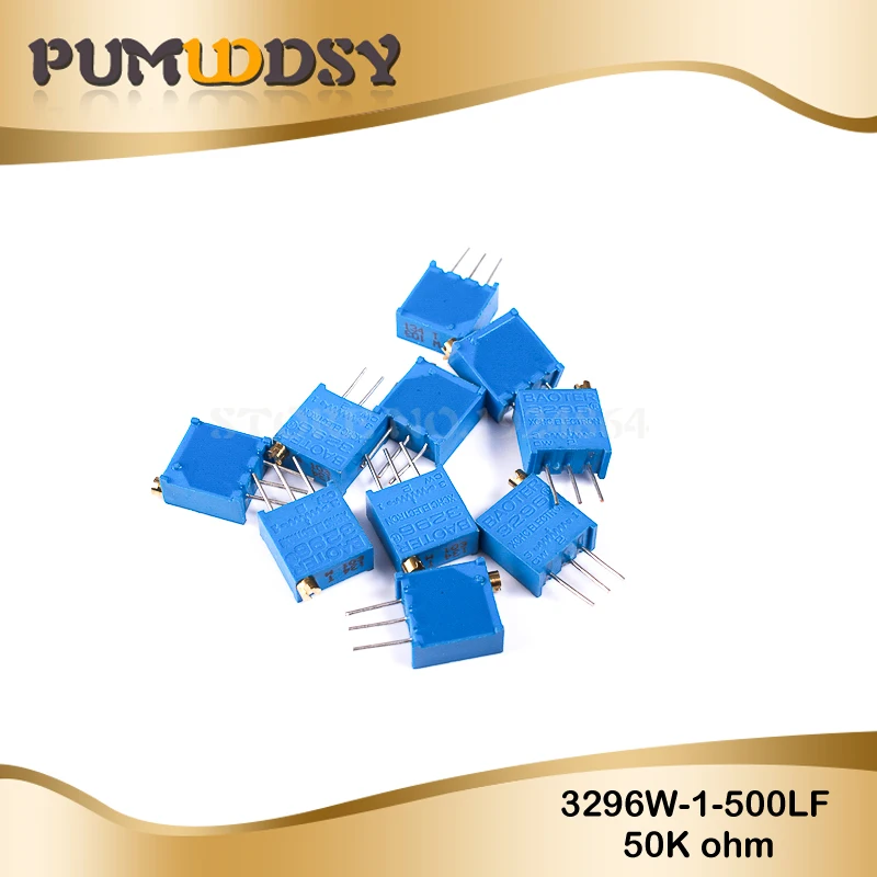 10pcs 3296W-1-503LF 3296W 50K ohm 503 3296W-1-503 3296W-503 W503 Trimpot Trimmer Potentiometer
10pcs 3296W-1-503LF 3296W 50K ohm 503 3296W-1-503 3296W-503 W503 Trimpot Trimmer Potentiometer