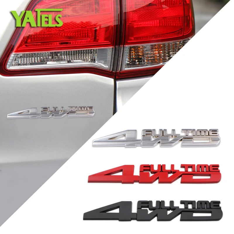 1pc Metal 3D Car Styling 4WD Full Time Chrome Emblem Badge Truck Auto Gule Sticker Decal Accessories for Jeep Toyota Ford Subaru
1pc Metal 3D Car Styling 4WD Full Time Chrome Emblem Badge Truck Auto Gule Sticker Decal Accessories for Jeep Toyota Ford Subaru