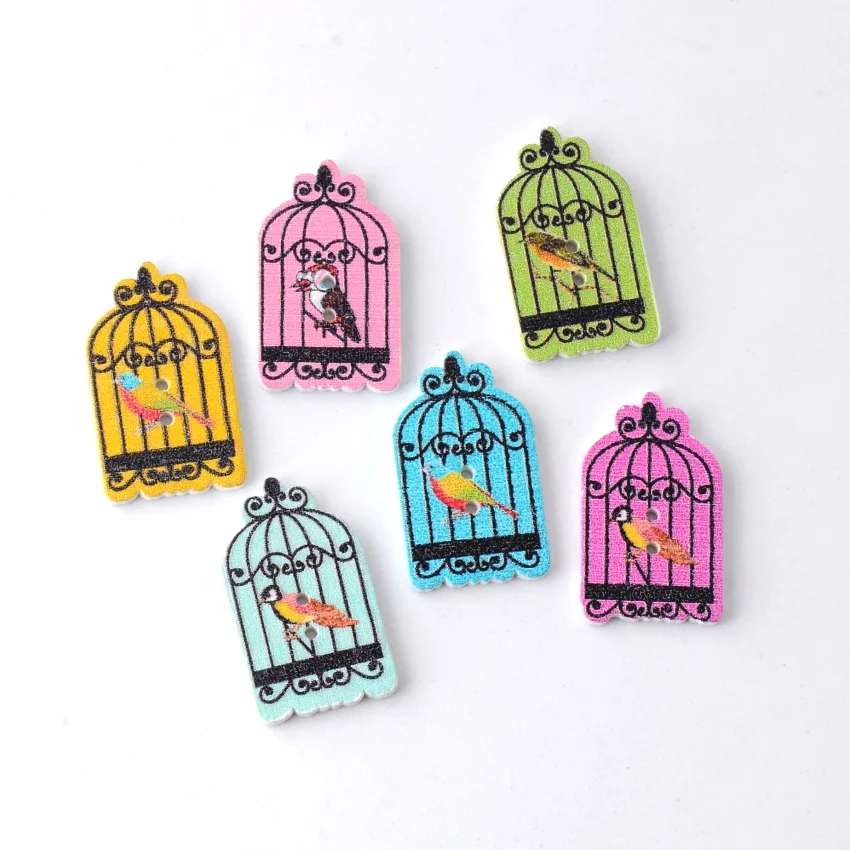 Free Shipping 10Pcs Random Mixed Lovely Cage Bird 2 Holes Wood Painting Sewing Buttons Scrapbooking 30x18mm F0027
Free Shipping 10Pcs Random Mixed Lovely Cage Bird 2 Holes Wood Painting Sewing Buttons Scrapbooking 30x18mm F0027