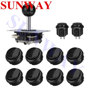 8Way Arcade Joystick with built-in microswitch Push Button Game Controller DIY Kit for Arcade Fighting Video Game PC
8Way Arcade Joystick with built-in microswitch Push Button Game Controller DIY Kit for Arcade Fighting Video Game PC
