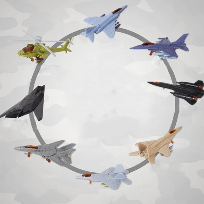 1 pc New Scale Assemble Fighter Model Toys Flanker Combat Aircraft Diecast Approx.10-12 cm(L)
1 pc New Scale Assemble Fighter Model Toys Flanker Combat Aircraft Diecast Approx.10-12 cm(L)