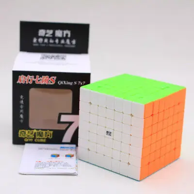 QiYi QiXing S 7x7x7 Speed Magic Cube Twist Puzzle Intelligence Toys Multi-Color
QiYi QiXing S 7x7x7 Speed Magic Cube Twist Puzzle Intelligence Toys Multi-Color