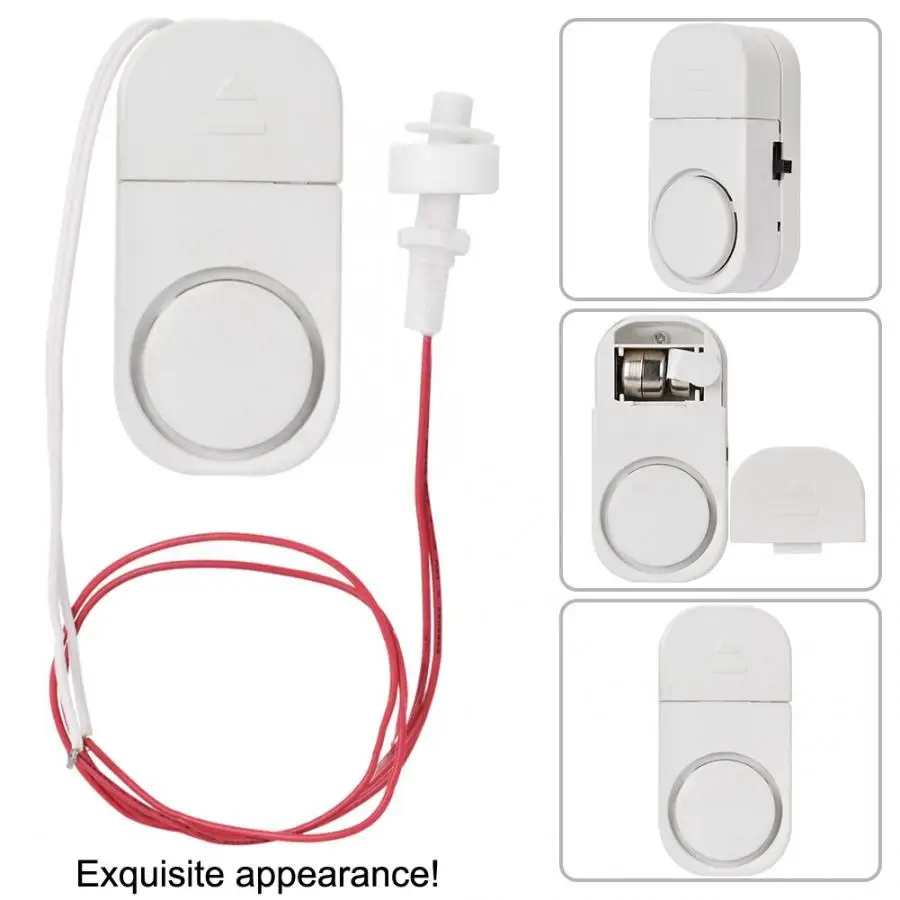 Universal Home Water Leakage Sensor Flood Detector ABS Water Overflow Alarm Leak Sensor Alert White Security Alarm System
Universal Home Water Leakage Sensor Flood Detector ABS Water Overflow Alarm Leak Sensor Alert White Security Alarm System