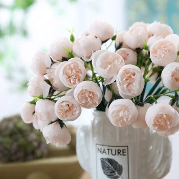 2019 New Handmade mini Tea Rose hand flowers bouquet Artificial Flower for wedding decoration Fake bridal hand flowers flores
2019 New Handmade mini Tea Rose hand flowers bouquet Artificial Flower for wedding decoration Fake bridal hand flowers flores
