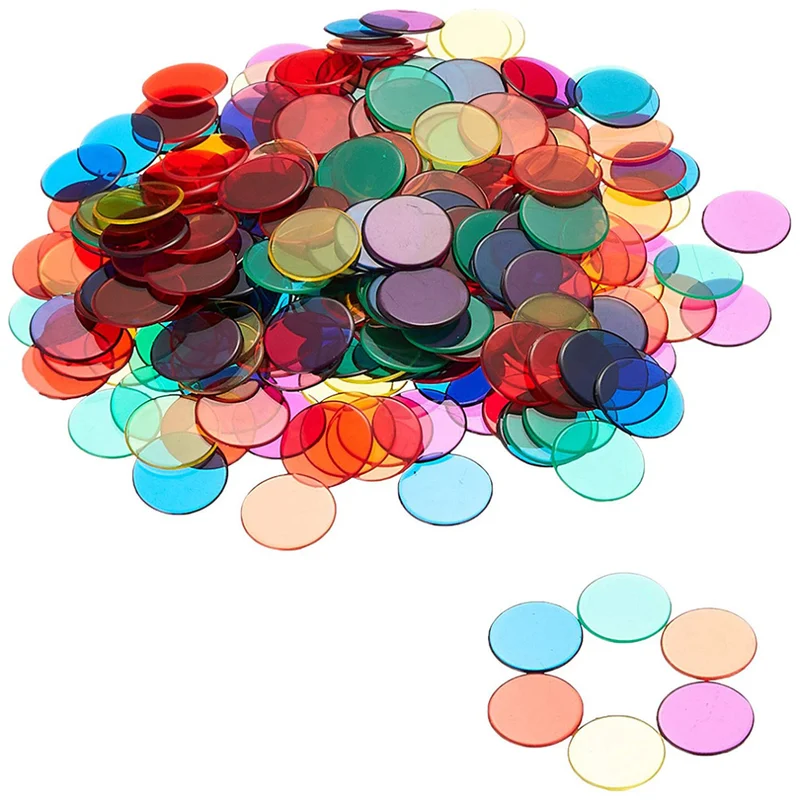 100Pcs Translucent Bingo Chip Montessori Math Toys 3/4 Inch Children Educational Learning Count Transparent Coin Toys For Kids
100Pcs Translucent Bingo Chip Montessori Math Toys 3/4 Inch Children Educational Learning Count Transparent Coin Toys For Kids