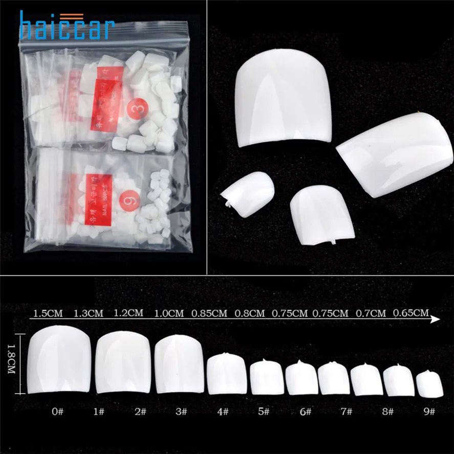 HAICAR High Quality 500 Pcs Fake Artificial Nails Sticker Natural Acrylic False Toe Nails Tips Manicure Pretty
HAICAR High Quality 500 Pcs Fake Artificial Nails Sticker Natural Acrylic False Toe Nails Tips Manicure Pretty