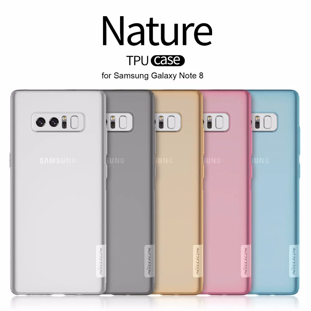 for Samsung Galaxy Note 8 Nillkin TPU 0.6mm Ultra thin Phone Case Silicone Cover Crystal Clear Case for Samsung Note8 Case
for Samsung Galaxy Note 8 Nillkin TPU 0.6mm Ultra thin Phone Case Silicone Cover Crystal Clear Case for Samsung Note8 Case