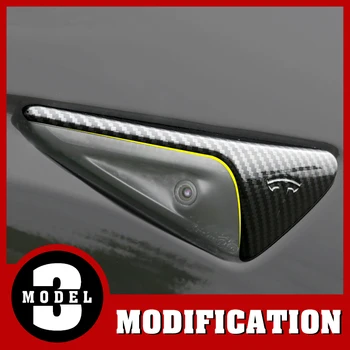 Modification For Tesla Model X S Model 3 2013-2019 Carbon Fiber Side Camera Fender Marker Cover Side Grille Trim Badge Sticker
Modification For Tesla Model X S Model 3 2013-2019 Carbon Fiber Side Camera Fender Marker Cover Side Grille Trim Badge Sticker