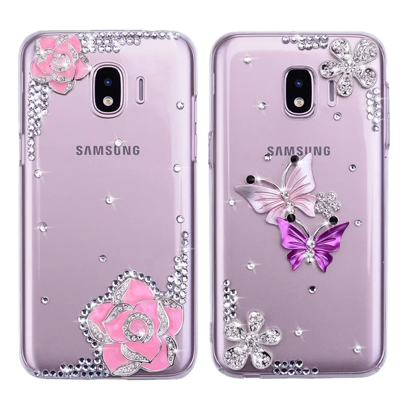 Блестящий 3D чехол для Samsung Galaxy A51 с блестками A71 A10 A30 J2 Pro 2018 J6 J4 Plus A7 A9 Core Gand Prime